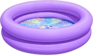 BESTWAY PISCINA GONFIABILE PER BAMBINI CON 2 ANELLI - COLORE VIOLA