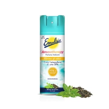 EMULSIO DEODORANTE SPRAY AROMATHERAPY PROFUMAZIONE BREZZA DI CEYLON DA 350 ML