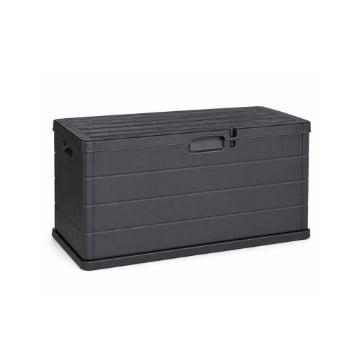 MAURY'S BAULE CASSAPANCA HARDWOOD 340 LT DA ESTERNO IN RESINA 118X59XH57 CM ANTRACITE