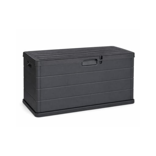 MAURY'S BAULE CASSAPANCA HARDWOOD 340 LT DA ESTERNO IN RESINA 118X59XH57 CM ANTRACITE