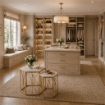 2 TAVOLINI IN METALLO E PIETRA SIMIL MARMO MISURE 46X39X58CM - 39X34X50CM