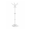 APPENDI ABITI IN METALLO CON GANCI BASE IN PIETRA H174 CM BIANCO