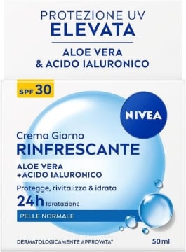 CREMA VISO NIVEA GIORNO 50 ML SPF 30 – RINFRESCANTE CON ALOE VERA