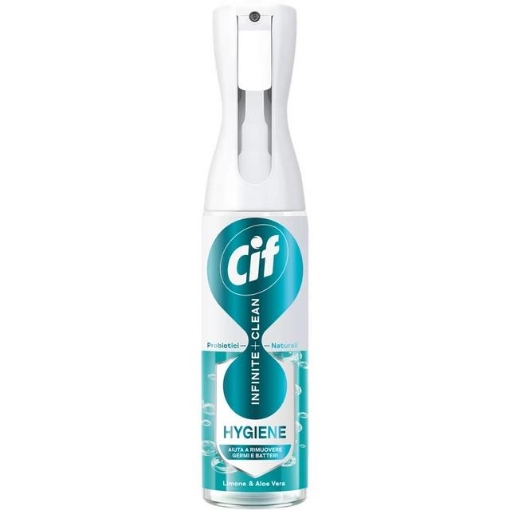 SPRAY CIF INFINITE CLEAN 280 ML LIMONE/ALOE VERA – PULIZIA PROFONDA MULTIUSO
