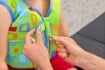 BESTWAY GIUBBOTTO SALVAGENTE BAMBINO M/L 30 KG COLORI ASSORTITI – CON ZIP E CINTURA DI SICUREZZA