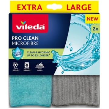 VILEDA PANNO IN MICROFIBRA EXTRA LARGE - 2PZ