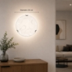 ONDA LAMPADA PLAFONIERA 1 LAMPADINA E27 30 CM ONDINA