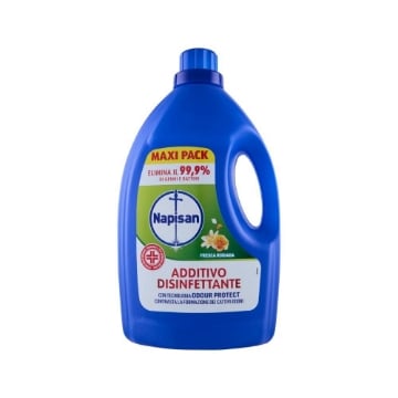 NAPISAN DISINFETTANTE LIQUIDO FRESCO RUGIADA 2200 ML – ADDITIVO IGIENIZZANTE BUCATO