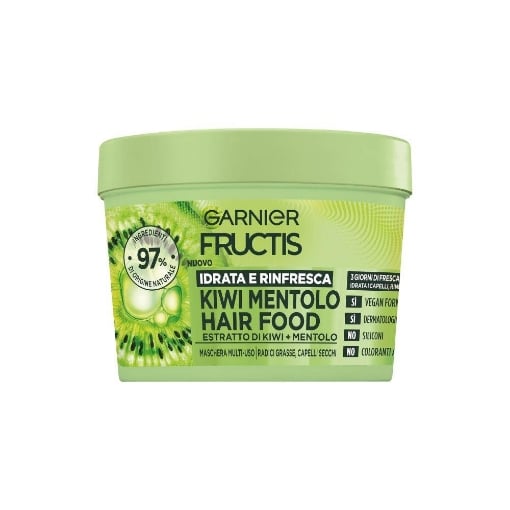 MASCHERA CAPELLI FRUCTIS HAIR FOOD KIWI 390 ML – TRATTAMENTO NUTRIENTE CAPELLI