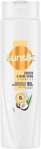 SUNSILK SHAMPOO COCCO E ALOE VERA 250 ML – IDRATANTE E NUTRIENTE PER CAPELLI