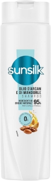 SUNSILK SHAMPOO CON OLIO DI ARGAN E MANDORLE 250 ML – NUTRIMENTO E LUCENTEZZA