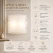 ELISA LAMPADA PLAFONIERA DA SOFFITTO E27 2 LUCI 40CM