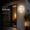 ROBERTA LAMPADA PLAFONIERA DA SOFFITTO E27 1 LUCE 30CM