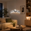 CLIO LAMPADA SOSPENSIONE DA SOFFITTO E27 1 LUCE 40X40 NERA
