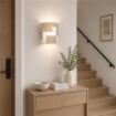 DORA LAMPADA APPLIQUE 1 LAMPADINA PER APPLICAZIONE AL SOFFITTO E A PARETE E27 30 CM 