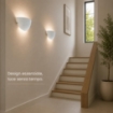 PAMELA APPLIQUE DA PARETE E27  CON 1 LUCE
