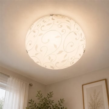 LENA LAMPADA PLAFONIERA 2 LAMPADINE E27 40 CM 