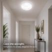 LETIZIA LAMPADA PLAFONIERA 1 LAMPADINA E27 30 CM TAGLI