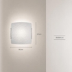 ZOE LAMPADA PLAFONIERA DA SOFFITTO E27 1 LUCE 30CM