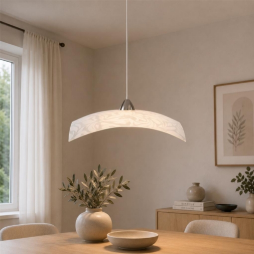 CORINNA LAMPADA SOSPENSIONE DA SOFFITTO E27 1 LUCE 50CM
