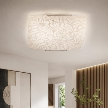 CORINNA LAMPADA PLAFONIERA DA SOFFITTO E27 2 LUCI 40CM