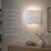 CORINNA LAMPADA APPLIQUE DA PARETE E27 1 LUCE