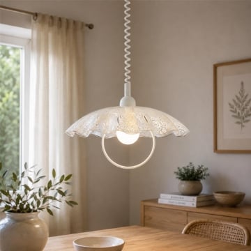 CAMILLA LAMPADA SALISCENDI DA SOFFITTO E27 1 LUCE 45CM