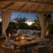 CAMILLA LAMPADA SALISCENDI DA SOFFITTO E27 1 LUCE 45CM