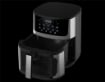 AKAI FRIGGITRICE AD ARIA 7,5 LITRI 1600 W CON DISPLAY DIGITALE TOUCH LED TECNOLOGIA AIR BLAST - CESTELLO E MANIGLIA 80-200 °C 