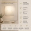 VERONICA LAMPADA PLAFONIERA DA SOFFITTO E27 2 LUCI 40CM