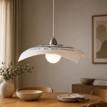 ROUTE66 LAMPADA SOSPENSIONE DA SOFFITTO E27 1 LUCE 40X40