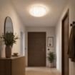 LEO LAMPADA PLAFONIERA 1 LAMPADINA  E27 30 CM 