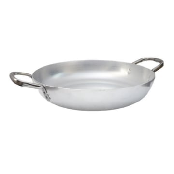 HORECA HOME TEGAME BOMBATO IN ALLUMINIO CON 2 MANICI MAXI  45 CM 