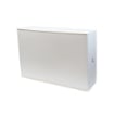 SCARPIERA IN PROPILENE BIANCO 51 X 17 X H39 CM COMPONIBILE IMPILABILE