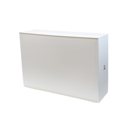 SCARPIERA IN PROPILENE BIANCO 51 X 17 X H39 CM COMPONIBILE IMPILABILE