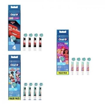 ORAL B 4 PZ RICARICHE KIDS DISNEY PERSONAGGI ASSORTITI 