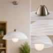 FULVIA LAMPADA SOSPENSIONE DA SOFFITTO E27 1 LUCE 50 CM