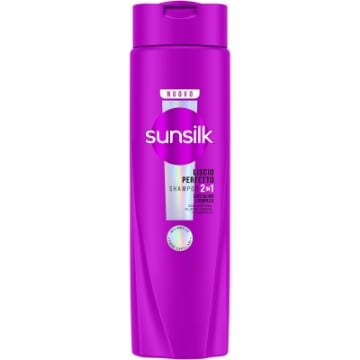 SUNSILK SHAMPOO 2IN1 LISCIO PERFETTO - ALLINEA LE FIBRE CAPILLARI - 250 ML