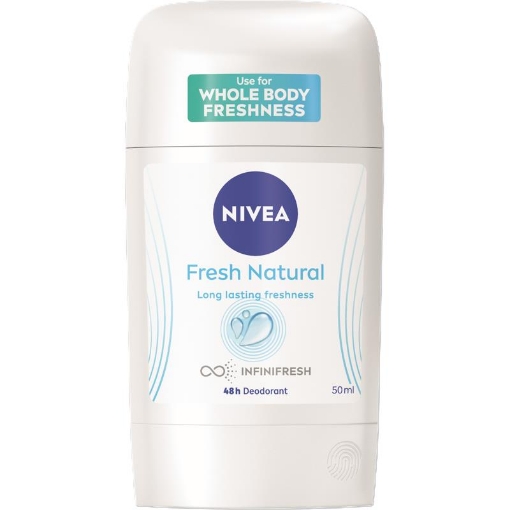 NIVEA DEODORANTE FRESH NATURAL STICK 50 ML