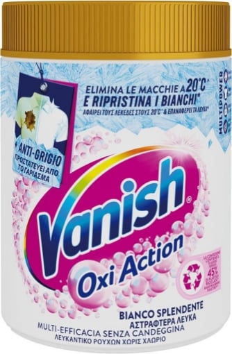 VANISH OXI ACTION SMACCHIATORE IN POLVERE BIANCA - 1KG