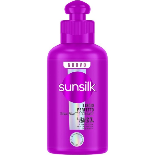 SUNSILK CREMA LISCIANTE DISTRICANTE LISCIO PERFETTO - LISCIO MAGNETICO E AZIONE ANTI CRESPO - 200 ML