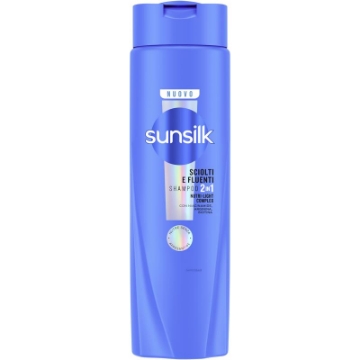 SUNSILK SHAMPOO 2IN1 SCIOLTI E FLUENTI - NUTRE SENZA APPESANTIRE - 250 ML