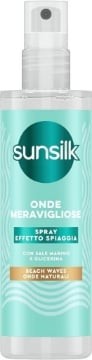 SUNSILK SPRAY ONDE MERAVIGLIOSE EFFETTO SPIAGGIA CON SALE MARINO E GLICERINA 150ML