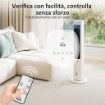 RAFFRESCATORE D'ARIA EVAPORATIVO, 3L SERBATOIO, 48¦ OSCILLAZIONE, 3 VELOCITÓ E MODALITÓ, BIANCO