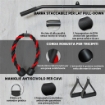 PULLEY MACHINE HOME GYM E PULEGGIA LAT MACHINE, ATTACCO PER DISCHI PESI UNIVERSALI E ACCESSORI