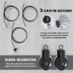 PULLEY MACHINE HOME GYM E PULEGGIA LAT MACHINE, ATTACCO PER DISCHI PESI UNIVERSALI E ACCESSORI