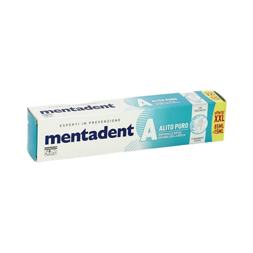 DENTRIFICIO MENTADENT ALITO PURO XXL 85ML+15ML