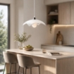 TOBIA LAMPADA SOSPENSIONE DA SOFFITTO E27 1 LUCE 40X40CM