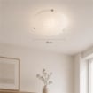 PAMELA LAMPADA PLAFONIERA DA SOFFITTO E27 1 LUCE 30CM