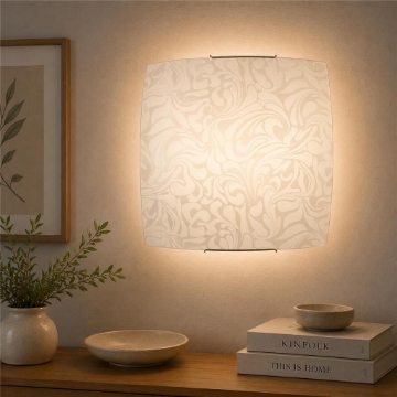 CORINNA LAMPADA PLAFONIERA DA SOFFITTO E27 1 LUCE 30 CM